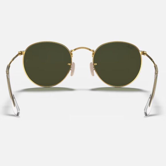 Ray ban round metal arista gold sunglasses NEW - Picture 2 of 7